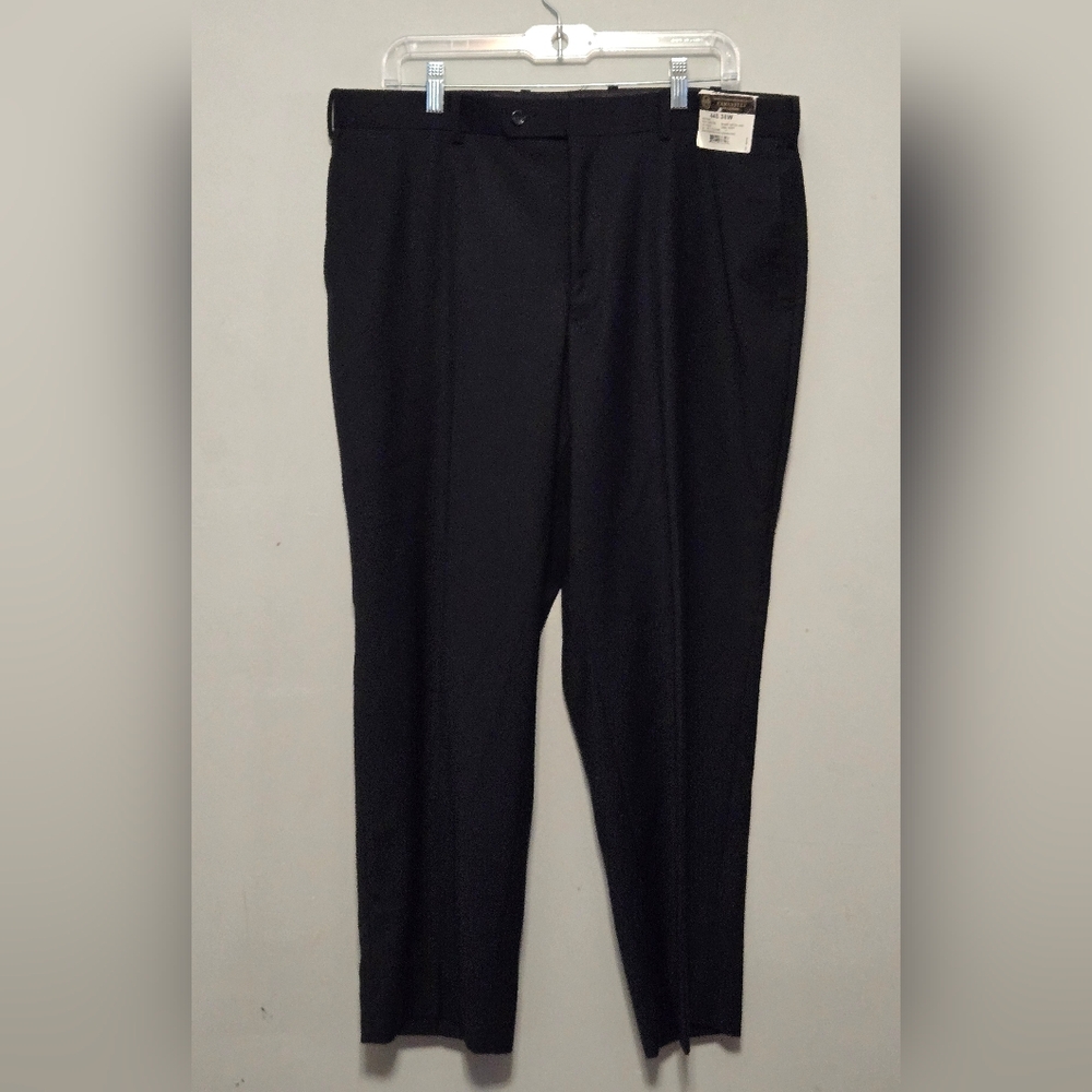 Caravelli Mens Oxford Pants Navy Blue. 38" Waist, 28" Inseam NWT